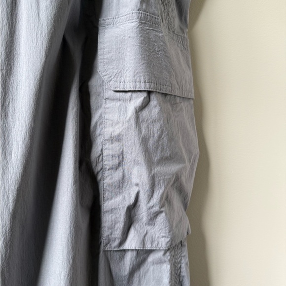 ABERCROMBIE & FITCH Cargo Utility Pants Lightweight Gray‎ Comfy Stretch M - Picture 3 of 8